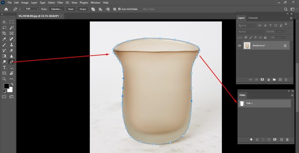 Clipping Path in Photoshop